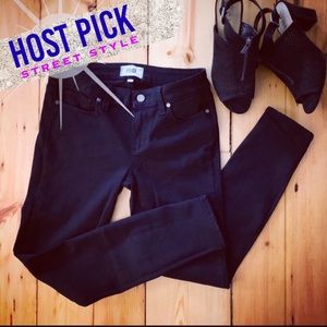 PAIGE jeans • like new! • verdugo black ankle jean